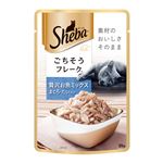 （まとめ）シーバ リッチ ごちそうフレーク 贅沢お魚ミックス まぐろ・たい入り 35g【×96セット】【ペット用品・猫用フード】