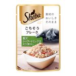 （まとめ）シーバ リッチ ごちそうフレーク 贅沢シーフードミックス まぐろ・蟹かま入り 35g【×96セット】【ペット用品・猫用フード】