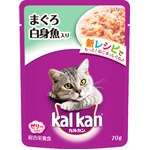 （まとめ）カルカン パウチ まぐろ 白身魚入り 70g【×160セット】【ペット用品・猫用フード】