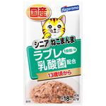（まとめ）ねこまんまパウチ シニアラブレ乳酸菌入 40g【×72セット】【ペット用品・猫用フード】