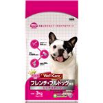 （まとめ）ウェルケア フレンチ・ブルドッグ専用 シニアステージ 3kg【×4セット】【ペット用品・犬用フード】