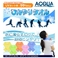 AQUA〜SUPER COOL TOWEL(スーパー クール タオル) Lサイズ 2色セット(イエロー/オレンジ)
