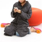 着る羽毛布団 U-MO（ウーモ） 着る羽毛ガウン ブラック