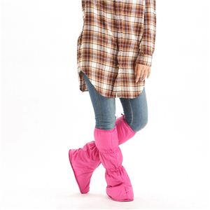 履く羽毛布団 U-MO（ウーモ） ルームブーツ ロイヤルレッド