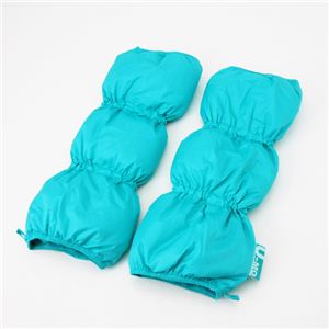 手足に巻ける羽毛布団 U-MO（ウーモ） レッグウォーマー ターコイズ