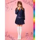 新作 紺ブレザーのキュート女子高生制服コスプレ/コスプレ/コスチューム/ミニスカ/衣装/制服/z906 - 縮小画像2