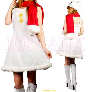 スノーガールワンピース【コスプレ/コスチューム/衣装】01000540 Lサイズ