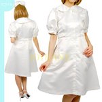 《大きいサイズ》正統派☆白衣の天使ナースワンピース【イベント/コスプレ/コスチューム/衣装】01000569-5Lサイズ ホワイト