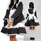 《大きいサイズ》和菓子屋メイド♪　和風メイドコスチューム【コスプレ/コスチューム/メイド/衣装】04000292-5Lサイズ - 縮小画像1