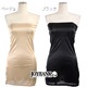 《大きいサイズ》透けるドレスに超オススメ ベアトップドレスインナー09000282-5L ブラック - 縮小画像3