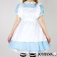 不思議の国のアリス メイド風ワンピースセット【ハロウィン/コスプレ/コスチューム/メイド/メルヘン/衣装】01000674 Sサイズ - 縮小画像1