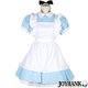 不思議の国のアリス メイド風ワンピースセット【ハロウィン/コスプレ/コスチューム/メイド/メルヘン/衣装】01000674 Lサイズ - 縮小画像3
