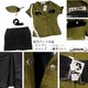 《大きいサイズ》アーミーガール♪　飾緒付き 軍服風コスチュームセット 【ミリタリー/コスプレ/コスチューム/軍服/制服/衣装】04000329-3Lサイズ - 縮小画像3