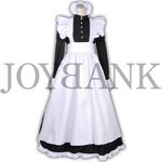 クラシックスタイル☆パールラインロングメイド【制服/コスプレ/コスチューム/メイド/衣装】02000137 Lサイズ