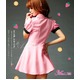 ピンクのメイドコスチューム3点セット/メイド服/コスプレ/コスチューム/衣装/ウェイトレス/z677-d1 - 縮小画像4