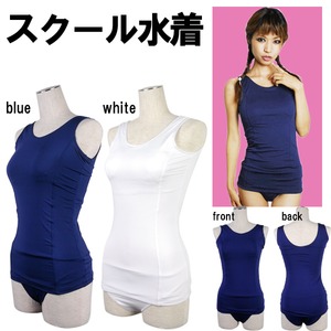スクール水着☆【スクール水着/制服/コスプレ】01000461 Ｍサイズ ホワイト