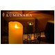 火をつかわないキャンドル　《luminara（ルミナラ） 》LEDキャンドル 高さ14cm  B300　オーシャンブリーズ - 縮小画像2