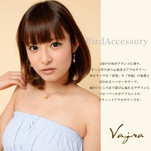 Vajra（ヴァジュラ） 「幸福の象徴」 鳥チャームのネックレス♪ 【日本製】