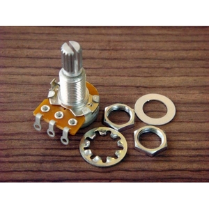 GP Factory（GPファクトリー） ミニ16mmコントロールポット 250KΩ Bカーブ （エレキギターパーツ）