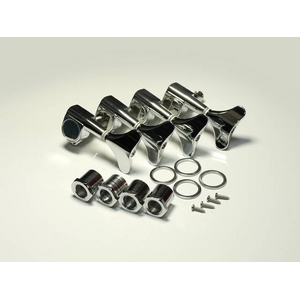 Der Jung ベース用ペグ フルメタル レギュラー片連 クローム