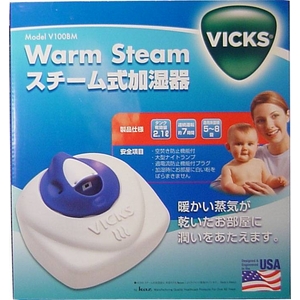 ヴィックス スチーム加湿器コンパクトサイズ V100BM