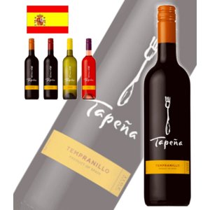 【スペイン産】タペーニャ　Tapena　テンプラニーリョ　Tempranillo　（赤）　750ml - 拡大画像