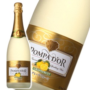 【スパークリングワイン】 ポンパドール　Pompa Do'r　グレープフルーツ　750ml スパークリングワイン　 商品写真