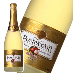 【スパークリングワイン】 ポンパドール　Pompa Do'r　ライチ　750ml スパークリングワイン　 商品写真