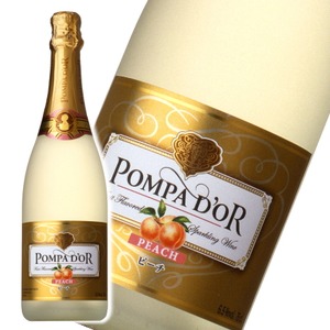 【スパークリングワイン】 ポンパドール　Pompa Do'r　ピーチ　750ml スパークリングワイン　 商品画像
