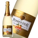 【スパークリングワイン】 ポンパドール Pompa Do'r ピーチ 750ml スパークリングワイン