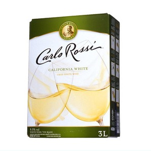 【ワイン】カリフォルニア産　カルロロッシ　ボックスワイン　白　3L - 拡大画像
