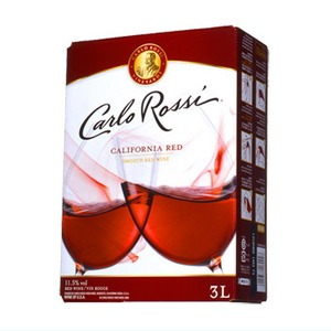 【ワイン】カリフォルニア産　カルロロッシ　ボックスワイン　赤　3L 商品画像