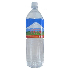 富士山のおいしい水イオン水 １，５００ml×８本／箱 【５年保存・防災備蓄可】 - 拡大画像