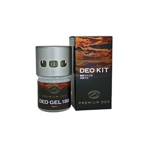 消臭剤 Premium Deo（プレミアム デオ） DEO KIT 【電動ファン付き消臭ジェル】 - 拡大画像