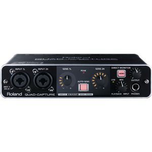 Roland（ローランド） USB 2.0オーディオ・インターフェース USB Audio Interface QUAD-CAPTURE UA-55 - 拡大画像