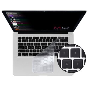 KB Covers  Clearskin-M-US  Clearskin Apple MacBook US配列用キーボードカバー - 拡大画像