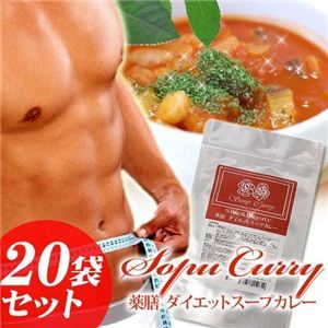 薬膳 ダイエットスープカレー(20袋セット) - 拡大画像