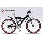 Lamborghini（ランボルギーニ） 自転車 MTB26・18SP・W-SUS TL-961 BLACK