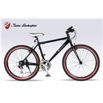 Lamborghini（ランボルギーニ） 自転車 クロスバイク 26・18SP TL-972 BLACK