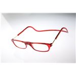 Clic readers(クリックリーダー)【老眼鏡】 レッド 度数+1.50 Clic readers(クリックリーダー)【老眼鏡】 レッド 度数+1.50