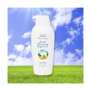 レイヴィー ボディスクラブ ゴートミルク＆アプリコットビーズ 325ml