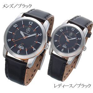 CASTELBAJAC(カステルバジャック) レザーウォッチ JCC-011L-01／ブラック・レディース - 拡大画像
