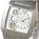 ficce(フィッチェ) ツインムーブ(クォーツ&自動巻) メンズブレスウォッチ FC-11026-01/シルバー - 縮小画像2