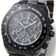 AGENDA（アジェンダ） 腕時計 クロノグラフ ブレスウォッチ AG-8001-03 ブラック×ブラック - 縮小画像2