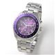 AGENDA（アジェンダ） 腕時計 10気圧防水 クロノグラフ ウォッチ AG-8041-03 パープル - 縮小画像1