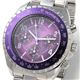 AGENDA（アジェンダ） 腕時計 10気圧防水 クロノグラフ ウォッチ AG-8041-03 パープル - 縮小画像2