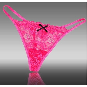 セクシーランジェリー 2011新作 【美品】Tバックショーツ ピンク(M)