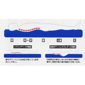 低反発 整体敷布団(専用カバー付き) シングル
