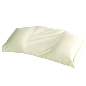 大判ゆったり快適枕（専用枕カバー付） 綿100% 日本製 - 拡大画像