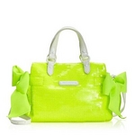 JUICY COUTURE（ジューシークチュール） Sunshine Shimmer Miss Daydreamer ハンドバッグ Ultra Yellow